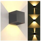  LED spoljašnje zidno svetlo KREON 2xLED/3W/230V IP54 3000K antracit | Eponuda.com