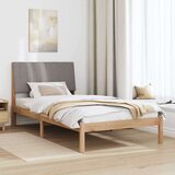  Konstrukcija postelje Rjava 100 x 200 cm Masivno borovo les, (5000084604) | Shoptok.si