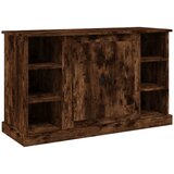 Maison Chic Komoda - Predalnik dimljeni hrast 100x35,5x60 cm inženirski les, (21718608) | Shoptok.si
