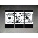  Ročno izdelana slika POP Art AL CAPONE 3-delna (POP ART slike) | Shoptok.si