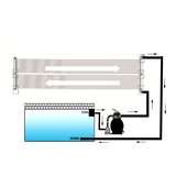  Solarna ploča za grijanje bazena 80 x 310 cm | shoptok.hr