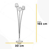 Lesnina XXXL STOJEČA SVETILKA 30/165 cm | Shoptok.si