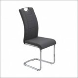 Arti trpezarijska stolica DC862 noge hrom / crna 580x430x980 mm 775-085 Cene
