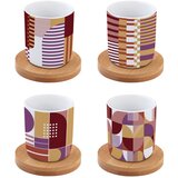 Easy Life geometric art 8v1 set skodelic za kavo Cene