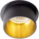 Kanlux 27322 - Ugradna svetiljka SPAG GU10/35W crna/zlatna Cene