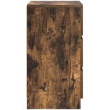  Noćni ormarići s 3 ladice 2 kom dimljeni hrast 39x35x65 cm | shoptok.hr