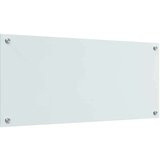 vidaXL Zaščita za kuhinjo Bela 90 x 40 x 0.8 cm kaljeno steklo | Shoptok.si
