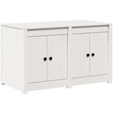 Vanjski Kuhinjski Ormar Bijeli 106x55x64 cm od Masivnog Borovog Drva | shoptok.hr