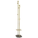 Mauro Ferretti Kovinski obešalnik v zlati barvi 48x178 cm Olaf – | Shoptok.si