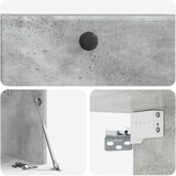 TV ormar za zid 59,5 x 31 x 30 cm Betonska siva | shoptok.hr