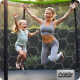  Profilirani vrtni trampolin Neo-Sport 10 ft / 312 cm s unutarnjom zaštitnom mrežom | shoptok.hr
