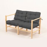 Hanah home MYG04 - Anthracite Garden 2-Seat Sofa | ePonuda.com