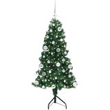  Korner Umjetno Božićno Drvo Zelena 150 cm PVC i metal Slike
