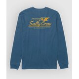 Salty Crew Original Majica z dolgimi rokavi cast blue | Shoptok.si