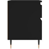  Noćni ormarići 2 kom crni 40x35x50 cm od konstruiranog drva | shoptok.hr