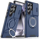  Torbica camshield ring stand za samsung S928B galaxy S24 ultra plava Cene