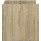 Stolić za kavu boja hrasta 80 x 50 x 50 cm konstruirano drvo | shoptok.hr