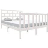 Furnova Posteljni okvir bel iz borovine 140x190 cm, (21939092) | Shoptok.si