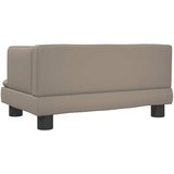  Krevet za pse boja cappuccina 60 x 40 x 30 cm od umjetne kože | shoptok.hr