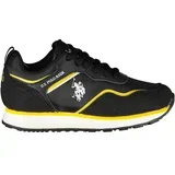 US POLO ASSN. BLACK CHILDREN'S SPORTS SHOES