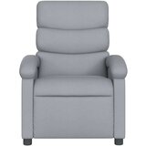  Električni naslonjač od tkanine svjetlosivi | shoptok.hr