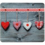 Wenko Stenska zaščitna plošča za štedilnik iz kaljenega stekla 50x56 cm Hearts – Wenko Cene