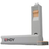 Lindy USB Type C Port Blocker Key - Pack of 4 Blockers, Orange | shoptok.hr