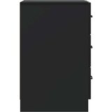  Noćni ormar s ladicama Crna 43 x 41 x 63 5 cm Konstruirano drvo | shoptok.hr