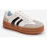 EVENTO Women's Platform Sneakers White-Grey Nesonice | Shoptok.si