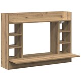 vidaXL Miza na steni, artisan hrast, 105x48x75 cm, inženirski les | Shoptok.si
