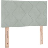 vidaXL Postelja Box Spring s Blazino Svetlo Siva 80x200 cm, (22052440) | Shoptok.si