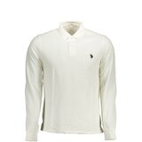 U.S. Polo Assn. US POLO LONG SLEEVED POLO SHIRT MAN WHITE Cene