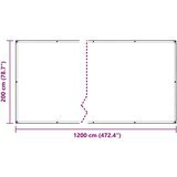  Prozirna cerada s ušicama 2x12 m PVC | shoptok.hr