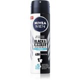 Nivea Men Invisible For Black & White Fresh 48h antiperspirant, ki ne pušča madežev na oblačilih 150 ml za moške Cene