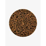 Koton Wool Painter's Hat Soft Textured Leopard Pattern