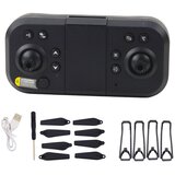  Dron na daljinsko upravljanje LU50 AIR, dupla HD MN kamera, LED svetla - črna | Shoptok.si