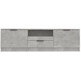 TV ormarić boja betona 140x35x40 cm od konstruiranog drva | Eponuda.ba