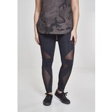 Urban Classics Women's Triangle Tech Mesh leggings blk/blk | shoptok.hr