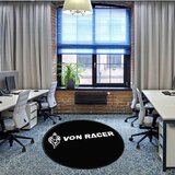 Von Racer podloga za kancelarijsku stolicu black krug - 7mm Cene