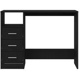  Radni stol s ladicama Crni hrast 102x50x76 cm Konstruirano drvo | Shoptok.si