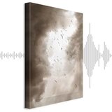  Slika - Birds in the Clouds (1 Part) Vertical 80x120 Akustična | shoptok.hr