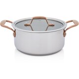 Metalac šerpa plitka 20 cm sa stakl.pok. Venera | ePonuda.com