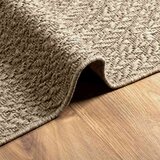  Rug "ZIZUR" Bež 80x200 cm Juta videz Notranje in zunanje, (22012860) | Shoptok.si