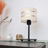  LED stona lampa HELEN 1xE27/15W/230V krem/crna/zlatna | Eponuda.com
