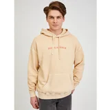 Diesel Mens Hoodie Beige - Men