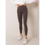 BASIC Feel Good Leggings-RV-LG-4954.55-dark khaki | Shoptok.si