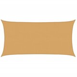 The Living Store Senčno jadro 160 g/m² pravokotno peščeno 2x4 m HDPE - Jadro Za Senco, (21494752) | Shoptok.si
