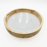  Plafonska svetiljka NATURAL MODERN SLIM 1xE27/15W/230V prečnik 27,5 cm borovina | Eponuda.com