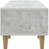 TV ormar 147 x 34,5 x 30 cm Betonska siva Konstruirano drvo | Shoptok.si