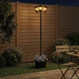 sa tri glave Crna 32 x 32 x 188 cm Aluminij i ABS